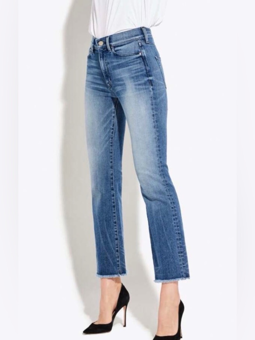 AYR the bomb pop kick flare raw hem jeans size 26